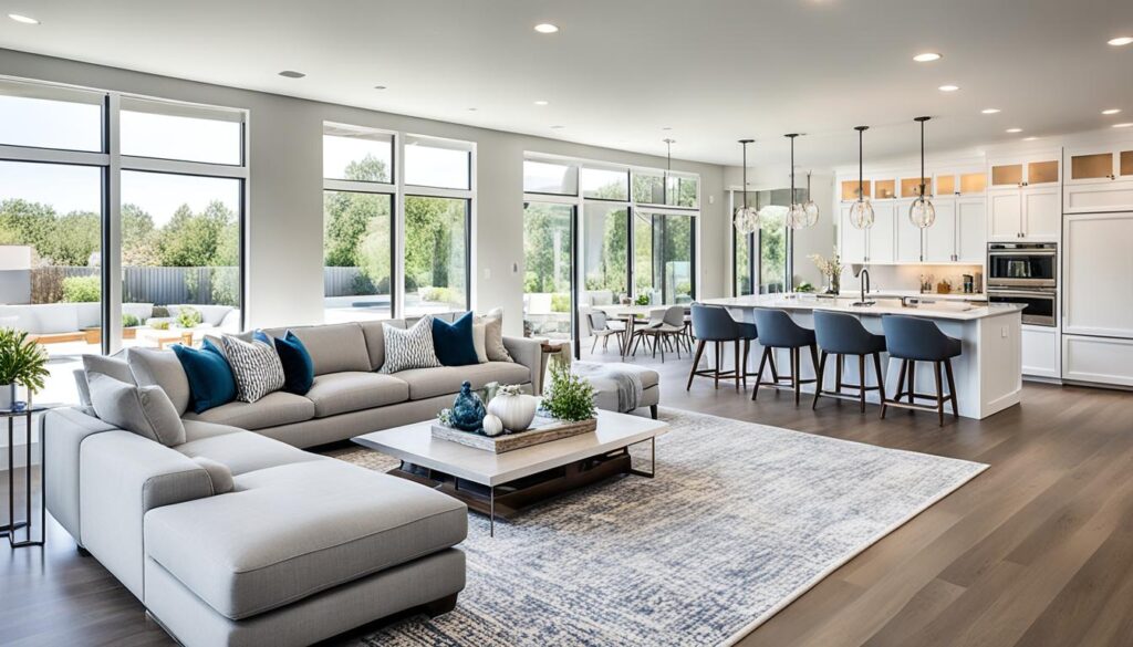 Open-plan living Open-plan living