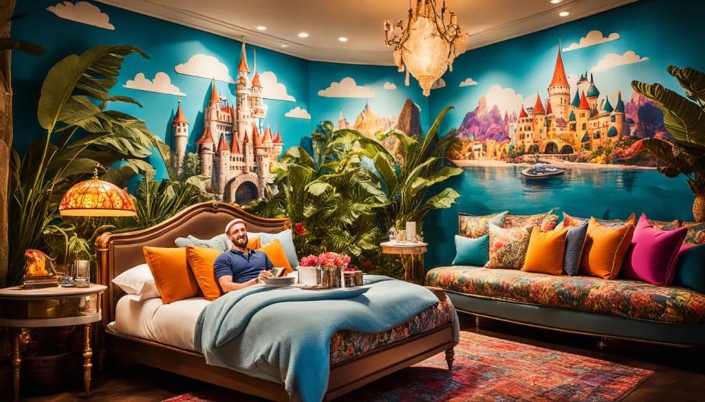 Themed hotel experience Themed hotel experience